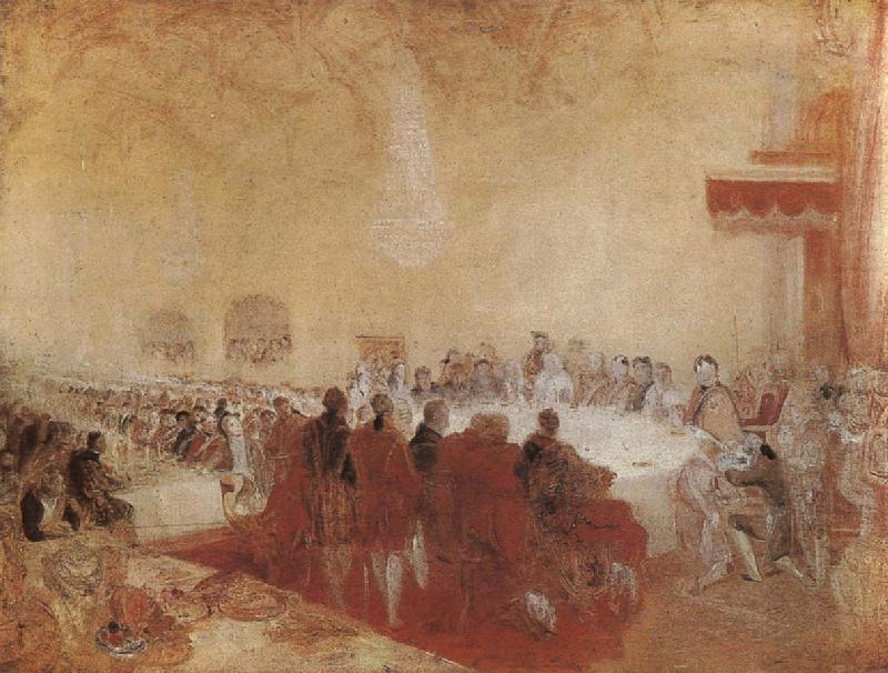 Joseph Mallord William Turner Georgian china oil painting image
